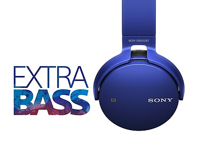 #ad Sony wireless headphones heavy bass model MDR XB650BT L: Extra Bass From Japan $95.00
