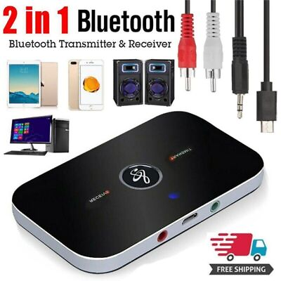 #ad Bluetooth audio Wireless Adapter For Home stereos speakers USA $9.85