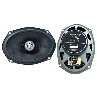 #ad Kenwood Excelon XM69R 6x9” Rear Coaxial Speakers for 1998 Up Harley Davidson $299.00