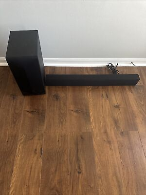 #ad LG S40Q 2.1 Channel 300W Sound Bar and Wireless Subwoofer with Bluetooth $125.00