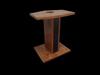 #ad Bose 901 Speaker Stand Custom Made 18quot; Solid Oak. $225.00