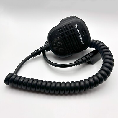 #ad Motorola Speaker Microphone HMN9053E w clip $22.99