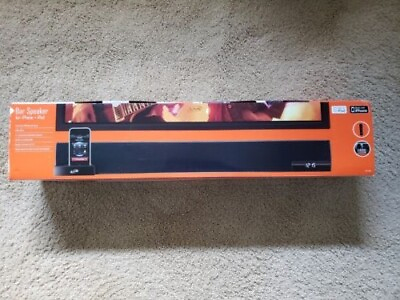 #ad iLive ITP180B 2.1 Channel 30quot; Sound Bar Speaker TV iPhone iPod Never Used New $99.00