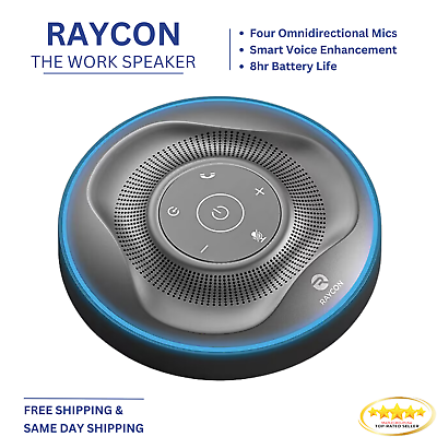 #ad Raycon The Work Speaker Smart Voice Enhancement Home Office Speaker MIC CALL $57.99
