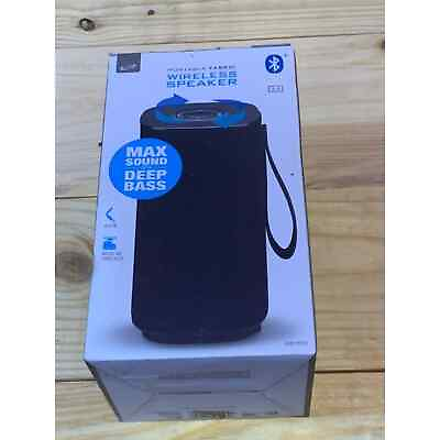 #ad iLive Wireless Portable Fabric Speaker ISB180B Black $40.00