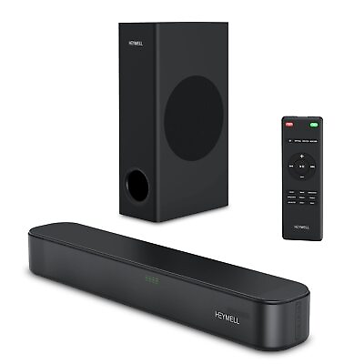 #ad 2.1CH 160W Soundbar for TV with SubwooferPowerful and Clear Bass Clear Voic... $115.05