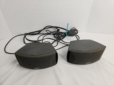 #ad Bose Cinemate AV3 2 1 Home Speakers GS GSX Set of 2 Black $30.14