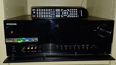 #ad Samsung Home Theater Receiver HT AS730ST 7.1 Channel FM iPodHDMI TESTED WORKS $165.00