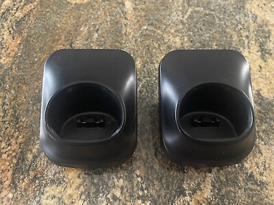 #ad Pair Of 2 Panasonic Base Cradle Phone Chargers PNLC1010 Very Clean And Nice $10.00