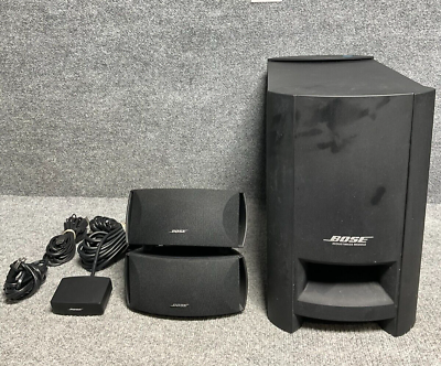 #ad Bose CineMate Series II Digital Home Theater System 300W in Black With Module $160.00