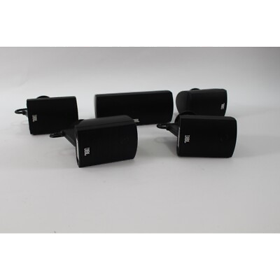 #ad JBL 135 Surround Sound Speakers 5 Speaker Set Tested $119.95
