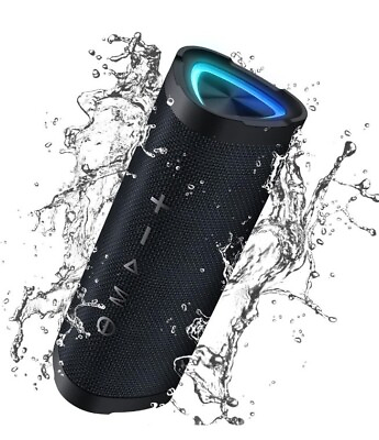 #ad Vanzon V40 Bluetooth Speakers Portable Wireless Speaker V5.0 with 24W Black $80.00
