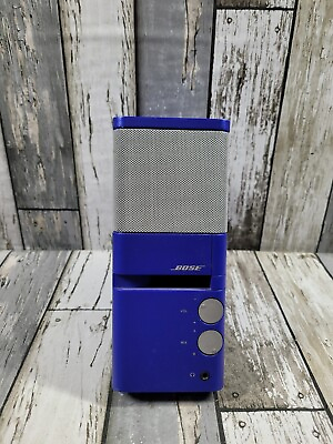 #ad Bose MediaMate Computer Speaker Blue Legendary Sound single $16.00