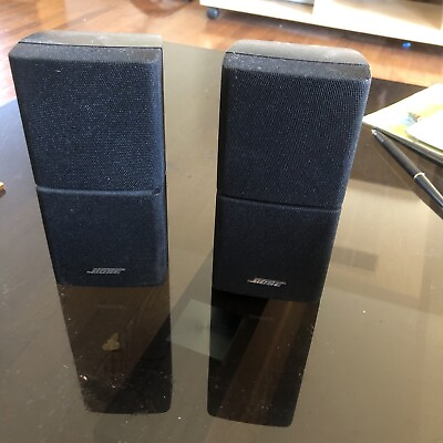 #ad Pair of Bose Double Cube Speakers Lifestyle Push Style $39.99