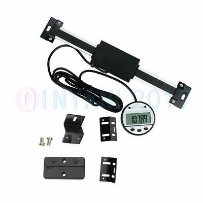 #ad 150 200 300 500 600 1000mm External Remote DRO Display Lathe Magnet Linear Scale $132.09
