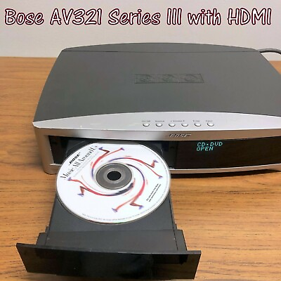 #ad ♫ Bose 321 AV321 AV3 2 1 Series III Media Center w HDMI Tested Great $89.90