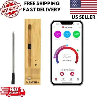 #ad Long Range Wireless Smart Meat Thermometer with Bluetooth Booster for BBQ Grill $149.99