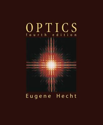 #ad Optics hardcover Hecht Eugene $23.48