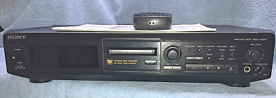 #ad #ad Sony® Model MDS JE500 MiniDisc Player Recorder WORKING Vintage Remote Manual $235.99