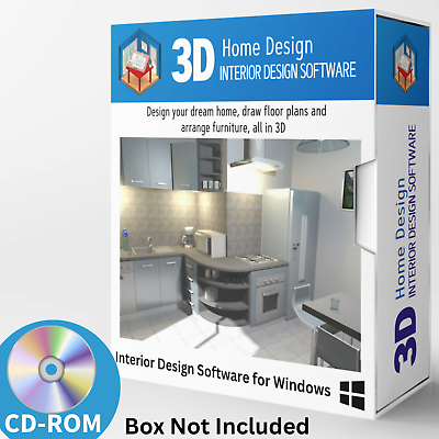 #ad Sweet Home 3D Graphic Interior Design CAD Architect Software for Windows on CD $14.99
