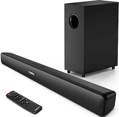 #ad RIOWOIS Sound Bar Sound Bars for TV Soundbar Surround Sound System Home Audio $102.93