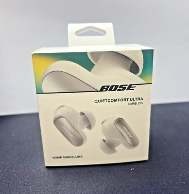 #ad Bose QuietComfort Ultra Wireless Noise Cancelling Earbuds LATEST MODEL White $136.79