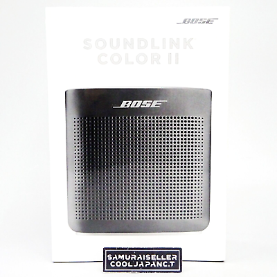 #ad Bose SoundLink Color Bluetooth speaker II Drip proof Soft Black Japan NEW $139.99