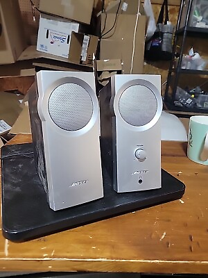 #ad Bose Companion 2 Series I Computer Speakers NO Power Cord. Tested Working $18.70