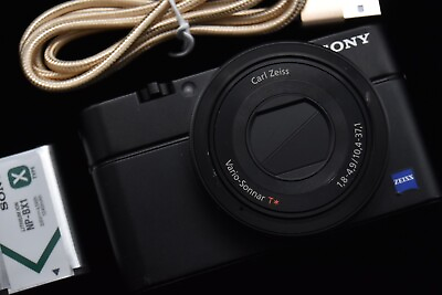 #ad Sony Cyber Shot DSC RX100 20.2MP 35 Language Compact Digital Camera【N MINT】1965 $304.00