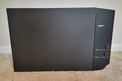 #ad Bose Acoustimass 9 Black Powered Subwoofer Bass Speaker System Only Untested $45.99