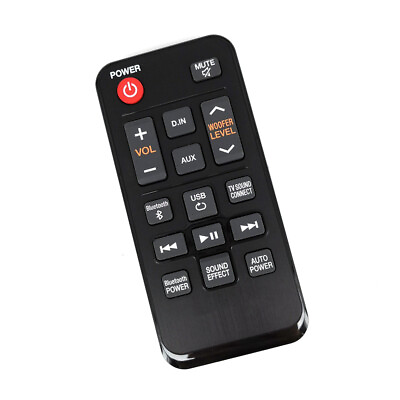 #ad New Remote Control For Samsung Sound Bar HW J250 HW J250 ZA Soundbar System $10.96