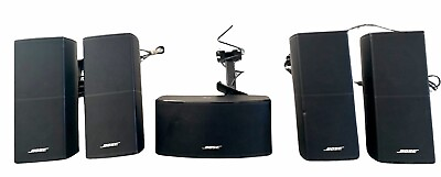 #ad Five Bose direct reflecting speakers With Wall Mounts And Factory Wiring. $254.00