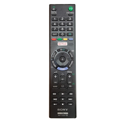 #ad Used Original RMT TX201P For SONY LED TV Remote Control With Netflix RMT TX102D $8.97