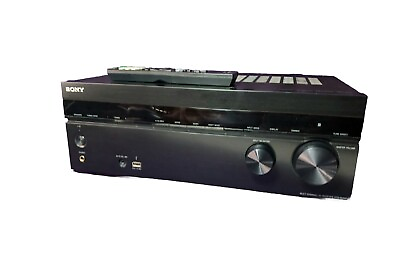 #ad Sony Theater 4K AV Surround Sound Stereo Receiver STR DH550 Remote Bundle EXC $79.99