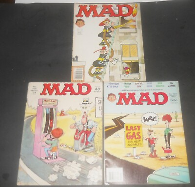 #ad MAD MAGAZINE *3* DON MARTIN ISSUES NICE CONDITION $8.99