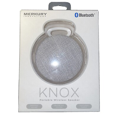 #ad MERKURY INNOVATIONS Portable Wireless Bluetooth Speaker New In The Box $9.98
