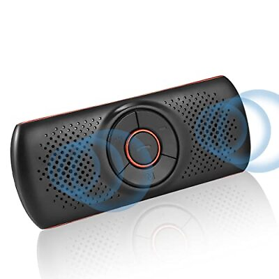 #ad Car Bluetooth Speaker Wireless Music Player w Visor Clip for Handsfree Talking $55.61