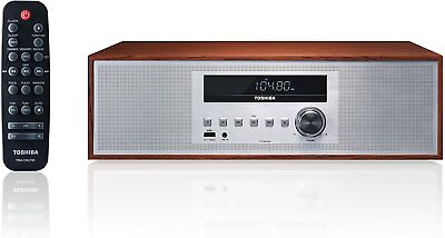 #ad Toshiba TY CWU700 Vintage Style Bluetooth Component CD Player Speaker System $129.99