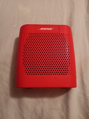 #ad Bose Soundlink Color Bluetooth Speaker Model 415859 Red $61.96