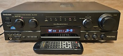 #ad Technics SA AX530 5.1 Ch AV Surround Sound Stereo Receiver W Remote Bundle $119.99