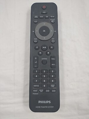 #ad OEM Genuine Philips Home Theater System Remote Control $4.40