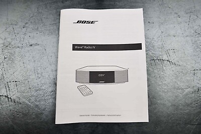 #ad New Bose Wave Radio IV Guide Operating Instructions Manual $19.99