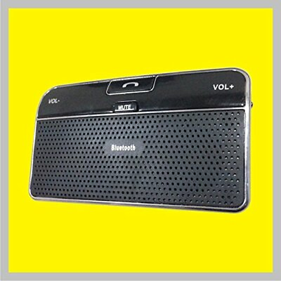 #ad Hands free Wireless Bluetooth Speakerphone Car Kit for Cellphones $23.00