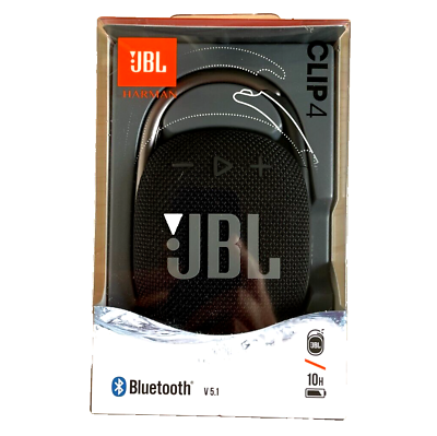 #ad JBL Clip 4 Portable Bluetooth Speaker Waterproof amp; Dustproof 10 Hours Playtime $38.55