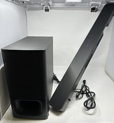 #ad SONY SA SD35 sound bar and Wireless subwoofer with HDMI Cable Bluetooth $51.99