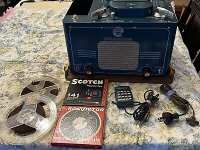 #ad vintage Masco Sound Reel Reel To Reel Tape Deck with Box amp; Accessories USA. READ $289.00