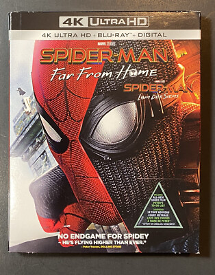 #ad Spider man Far From Home 4K Ultra HD Blu ray NEW $37.49
