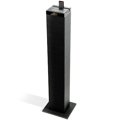 #ad Bluetooth Tower Floor Standing Speaker with Integrated Subwoofer 2.1 Channel $129.99