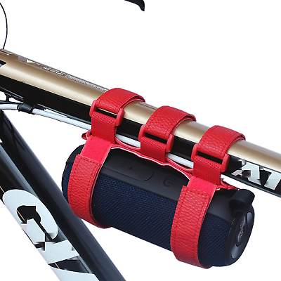 #ad Portable Bike Speaker Mount Adjustable Speaker Strap Universal Bicycle Handleb $25.10