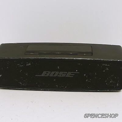 #ad UGLY USED Bose SoundLink Mini II SE Black Bluetooth Speaker w Charging Cable $74.99